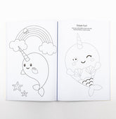 Unicorns and Narwhals Jumbo Colouring Book - The English Bookshop Kuwait
